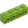 LEGO Lime Brick 1 x 4 with 4 Studs on One Side (30414)