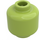 LEGO Lime Minifigure Head (Safety Stud) (3626 / 88475)