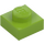 LEGO Lime Plate 1 x 1 (3024 / 30008)