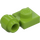 LEGO Lime Plate 1 x 1 with Clip (Thick Ring) (4081 / 41632)