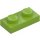 LEGO Lime Plate 1 x 2 (3023 / 28653)