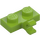 LEGO Lime Plate 1 x 2 with Horizontal Clip (11476 / 65458)