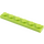 LEGO Lime Plate 1 x 6 (3666)