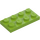 LEGO Lime Plate 2 x 4 (3020)