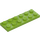 LEGO Lime Plate 2 x 6 (3795)