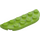 LEGO Lime Plate 2 x 6 with Rounded Corners (18980)