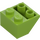 LEGO Lime Slope 2 x 2 (45°) Inverted with Flat Spacer Underneath (3660)