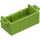 LEGO Lime Treasure Chest Bottom with Slots (4738 / 54195)