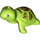 LEGO Lime Turtle (Walking) with Brown Spots (11603 / 13336)