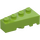 LEGO Lime Wedge Brick 2 x 4 Left (41768)