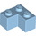 LEGO Maersk Blue Brick 2 x 2 Corner (2357)