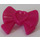 LEGO Magenta Bow with Heart and Ribbon (11618)