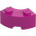 LEGO Magenta Brick 2 x 2 Round Corner with Stud Notch and Reinforced Underside (85080)