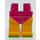 LEGO Magenta Hula Lula Minifigure Hips and Legs (3815 / 50518)