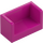 LEGO Magenta Panel 1 x 2 x 1 with Closed Corners (23969 / 35391)