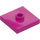 LEGO Magenta Plate 2 x 2 with Groove and 1 Center Stud (23893 / 87580)