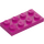 LEGO Magenta Plate 2 x 4 (3020)