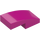 LEGO Magenta Slope 1 x 2 Curved (3593 / 11477)