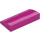 LEGO Magenta Slope 2 x 4 Curved with Bottom Tubes (88930)