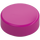 LEGO Magenta Tile 1 x 1 Round (35381 / 98138)