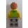 LEGO Man in Lime Sleeveless Hoodie Minifigure