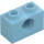 LEGO Medium Azure Brick 1 x 2 with Hole (3700)