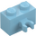 LEGO Medium Azure Brick 1 x 2 with Vertical Clip with Open &#039;O&#039; Clip (42925 / 95820)