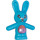 LEGO Medium Azure Bunny with Coral and Pink Stomach (66965 / 102960)