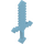 LEGO Medium Azure Minecraft Sword (18787)