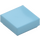 LEGO Medium Azure Tile 1 x 1 with Groove (3070 / 30039)