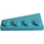 LEGO Medium Azure Wedge Plate 2 x 4 Wing Right (41769)