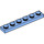 LEGO Medium Blue Plate 1 x 6 (3666)