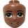 LEGO Medium Brown Priyanka Minidoll Head (84086 / 92198)