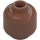 LEGO Medium Brown Reva (Third Sister) Minifigure Head (Recessed Solid Stud) (3626 / 100503)