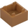 LEGO Medium Dark Flesh Box 2 x 2 (2821 / 59121)