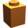 LEGO Medium Dark Flesh Brick 1 x 1 (3005 / 30071)