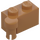 LEGO Medium Dark Flesh Hinge Brick 1 x 4 Top (3830 / 65122)