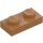 LEGO Medium Dark Flesh Plate 1 x 2 (3023 / 28653)