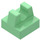 LEGO Medium Green Tile 1 x 1 with Clip (No Cut in Center) (2555 / 12825)