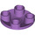 LEGO Medium Lavender Plate 2 x 2 Round with Rounded Bottom (2654 / 28558)