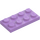 LEGO Medium Lavender Plate 2 x 4 (3020)