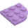 LEGO Medium Lavender Plate 3 x 3 Round Corner (30357)