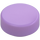 LEGO Medium Lavender Tile 1 x 1 Round (35381 / 98138)