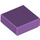 LEGO Medium Lavender Tile 1 x 1 with Groove (3070 / 30039)