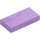 LEGO Medium Lavender Tile 1 x 2 with Groove (3069 / 30070)