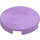 LEGO Medium Lavender Tile 2 x 2 Round with Bottom Stud Holder (14769)