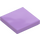 LEGO Medium Lavender Tile 2 x 2 with Groove (3068 / 88409)