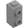 LEGO Medium Stone Gray Brick 1 x 1 x 1.6 with Two Side Studs (32952)