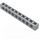 LEGO Medium Stone Gray Brick 1 x 10 with Holes (2730)