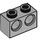 LEGO Medium Stone Gray Brick 1 x 2 with 2 Holes (32000)